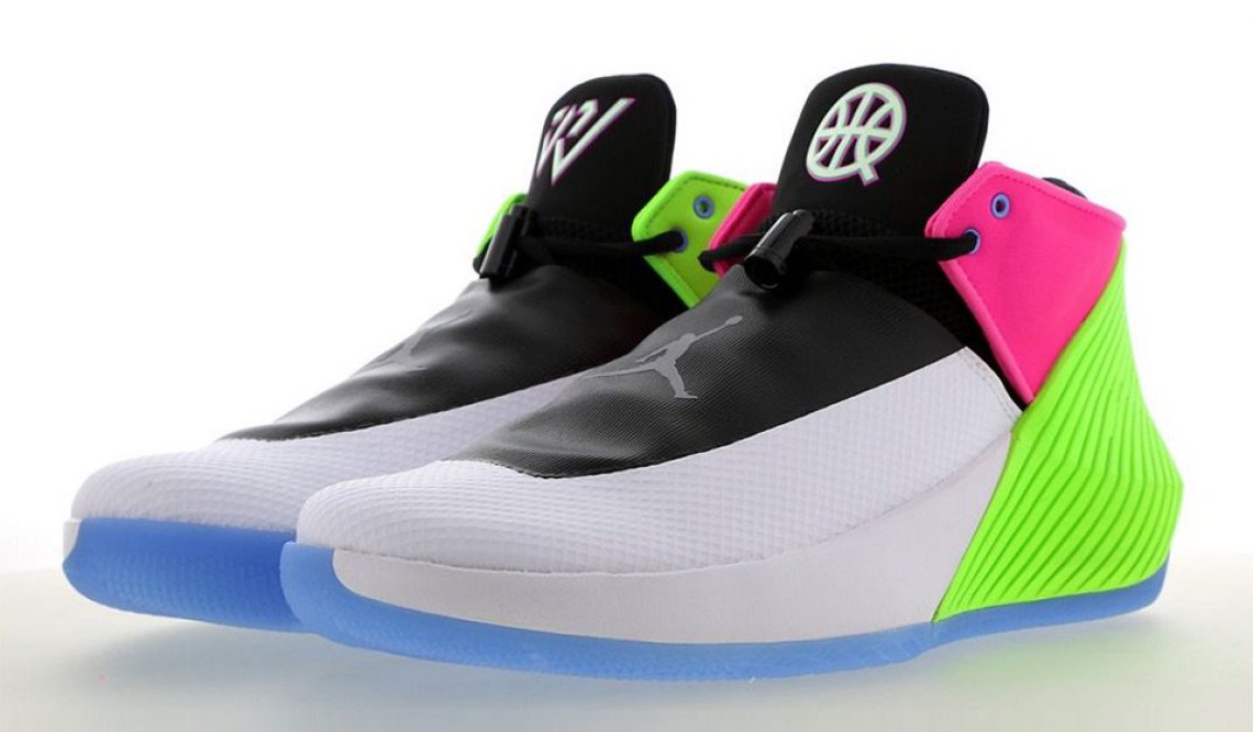 6月30日発売★ NIKE Jordan Why Not Zer0.1 Low “Quai 54”  White/Metallic Silver-Black AT9190-100  (ナイキ ジョーダン ホワイ ノット)