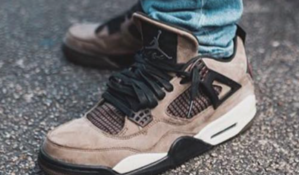 Travis Scott x NIKE Air Jordan 4 “Olive” (トラビス スコット × ナイキ エアジョーダン 4)