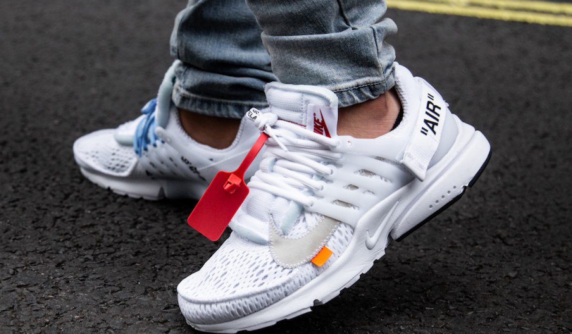 動画★8月3日発売★ OFF-WHITE × NIKE AIR PRESTO WHITE/BLACK-CONE AA3830-100  (オフホワイト × ナイキ エア プレスト)